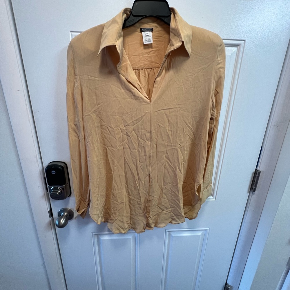 Giorgio Armani vintage silk blouse